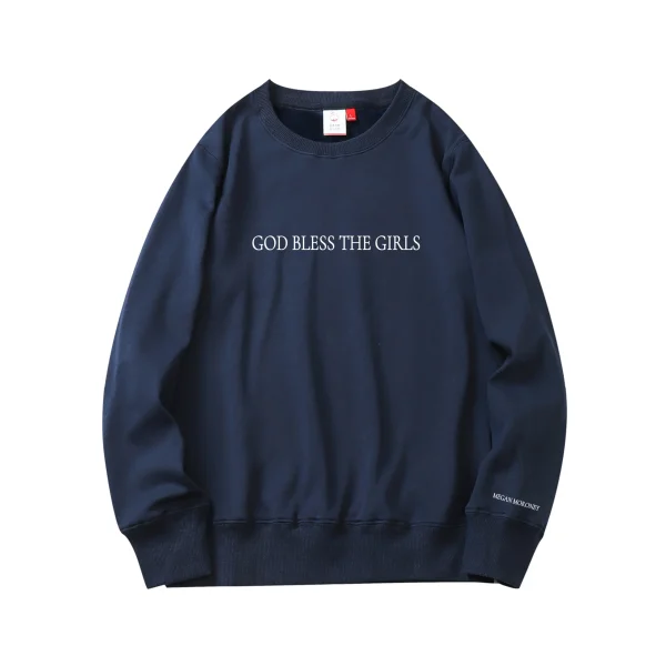 God Bless The Girls Crewneck Front