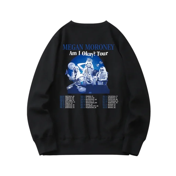 Am I Okay? Tour Sweatshirt – Black Back