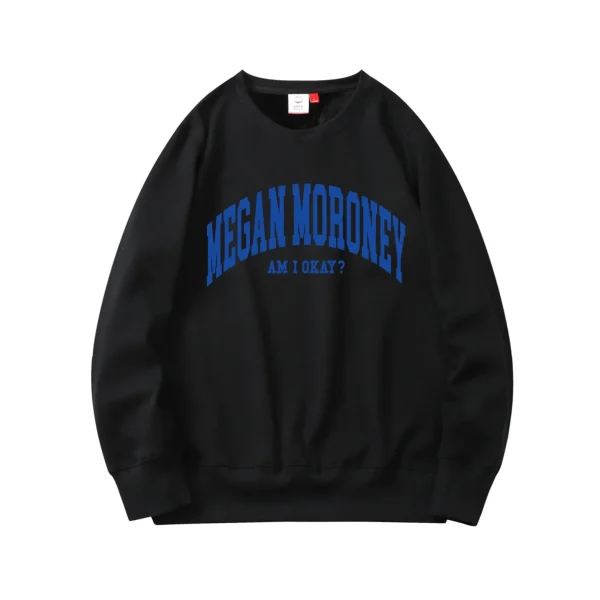 Am I Okay? Tour Sweatshirt – Black Front