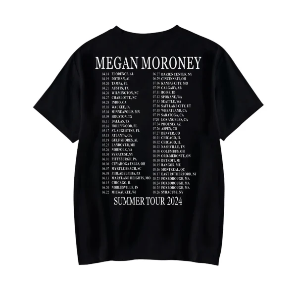 Am I Okay? Summer Tour Dates Tee Back